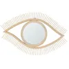 Image de Miroir mural oeil en bambou clair 50 x 80 cm SOYOPA