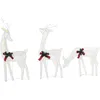 Image de Décoration Extérieure Led Angeli Renne 92/85/49 Cm Blanc