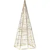 Image de Décoration Extérieure Led Puksala Arbre De Noël 60 Cm Argenté