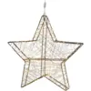 Image de Décoration suspendue pour l'extérieur led kurula étoile 58 cm argenté 295148