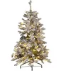 Image de Sapin De Noël Pré-allumé Led Tatlow 120 Cm Vert