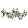 Image de Guirlande De Noël Enneigée Led Whitehorn 180 Cm Blanc