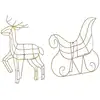 Image de Décoration Extérieure Led Saija Renne 46 Cm Argenté