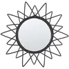 Image de Miroir Aroek 61 Cm 61 Cm Rotin Noir