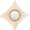 Image de Miroir Majene 60 Cm 60 Cm Rotin Naturel