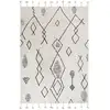 Image de Tapis Kebir Blanc Cassé 160 X 230 Cm Coton