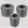 Image de 500 m fil de fer barbelé galvanisé 16 / 17 mm pour clôture de protection