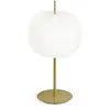 Image de KDLN KUNDALINI lampe de table KUSHI XL (Laiton - Verre souflé et céramique)