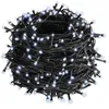 Image de Monzana Guirlande lumineuse 600 LED Blanc froid illumination intérieur extérieur guirlande de Noël éclairage décoration