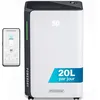 Image de Déshumidificateur connecté MONZANA® 20L/jour 30m² Wifi + App Purificateur dAir Ani Humidité Anti Moisissure avec Minuterie 24H