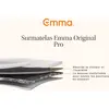 Image de Emma Surmatelas Emma Original Pro 80x200 Cm Mousse Thermorégulante Confort Hôtelier 5 Etoiles Housse Lavable