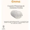 Image de EMMA Couette Printemps & Automne Emma 240x220 cm Douce Enveloppante Respirante Aérée Lavable en Machine
