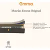 Image de Emma Matelas Original 80x200 Mémoire De Forme + Ressorts Meilleur Choix Emma Dos Apaisé