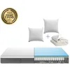 Image de EMMA Pack Matelas Emma Original Edition Hybride 140x200 + 2 Oreillers Emma Original Confort + Couette Printemps & Automne Emma
