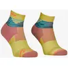 Image de Chaussettes Ortovox All Mountain Quarter rouge jaune bleu femme - 42-44