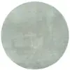Image de Tapis uni antidérapant lavable vert, 200 cm ronde - relax