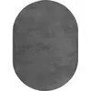 Image de Tapis uni antidérapant lavable anthracite, 140 x 200 cm - relax
