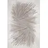 Image de Tapis mila brillant abstrait design, gris, 240 x 340 cm