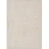 Image de Tapis design géométrique, beige, 140 x 200 cm