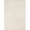 Image de Tapis design géométrique, crème, 200 x 280 cm