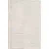 Image de Tapis everest moderne effet haut-bas 3d - crème - 200 x 290 cm