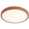 Image de Plafonnier ampoules LED - Lindby - lampe de plafond - - bois blanc