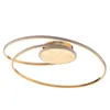 Image de Plafonnier ampoules LED - Lindby - lampe de plafond - - doré