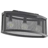 Image de Lindby Plafonnier Mizgin (Traditionnel) en Noir Métal e. a. pour Salon & Salle à manger (à 3 lampes E27) Luminaire Lampe Plafond