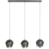 Image de Suspension - Lucande - lampe suspendue - - 114 x 28 x 35 cm - noir doré
