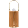Image de LED Lampe solaire extérieur Amaria à intensité variable (Traditionnel) en Marron (1 lampeà) lampe jardin