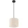 Image de Lindby Suspension Soula à intensité variable (Traditionnel) en Beige e. a. pour Salon & Salle manger (1 lampeà E27) Luminaire