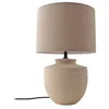 Image de Lindby Lampe à poser Thalassia en Beige Céramique e. a. pour Couloir (1 lampeà E27)