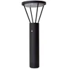 Image de LED Lampe Solaire Elario (Moderne) en Noir Aluminium (1 lampeà) Eclairage Exterieur Jardin