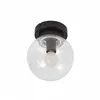 Image de Lucande Plafonnier Salle De Bain Badolo à intensité variable en Noir Verre e. a. pour de bain (1 lampeà E14) WC Luminaire Lampe