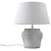 Image de Lampe à poser - Lindby - lampe de chevet - Céramique Tissu textile - blanc