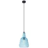 Image de Suspension - Lindby - lampe suspendue - Verre - bleu
