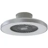 Image de LED Ventilateur de plafond avec lampe Paavo à intensité variable (Moderne) en Gris e. a. pour Salon & Salle manger (1 lampeà)