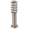Image de Borne lumineuse - Lindby - éclairage extérieur - Acier inoxydable - gris