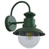 Image de Lindby Applique Exterieur Celinor à intensité variable (Traditionnel) en Vert Métal (1 lampeà E27) Murale Luminaire Lampe Jardin
