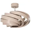 Image de Euluna Plafonnier Vento à intensité variable (Moderne) en Beige Métal e. a. pour Salon & Salle manger (1 lampeà E27) Luminaire
