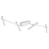 Image de Plafonnier ampoules LED - Lindby - spot de plafond - - 111 5 x 8 x 10 6 cm - blanc mat