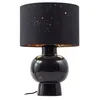 Image de Lampe à poser - Lindby - lampe de chevet - Tissu textile Céramique - noir