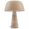 Image de Lampe à poser - Lindby - lampe de chevet - Pierre - beige beige