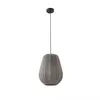 Image de Suspension - Lindby - lampe suspendue - Tissu textile - gris