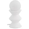 Image de Lindby Lampe à poser Nielson (Moderne) en Blanc Plâtre / Terre Cuite e. a. pour Salon & Salle manger (1 lampe à E27)