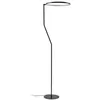 Image de Lampadaire salon ampoules LED - Lindby - lampe sur pied - - 38 5 x 42 x 150 3 cm - noir