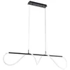 Image de Suspension ampoules LED - Lucande - lampe suspendue - - noir