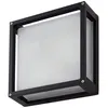 Image de Applique extérieure - Lucande - lampe murale extérieure - Aluminium Verre - anthracite blanc