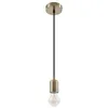 Image de Suspension - Lindby - lampe suspendue - Aluminium - laiton
