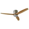 Image de LED Ventilateur de plafond avec lampe Faipari (Moderne) en Gris Bois e. a. pour Salon & Salle à manger (1 lampeà)